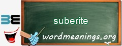 WordMeaning blackboard for suberite